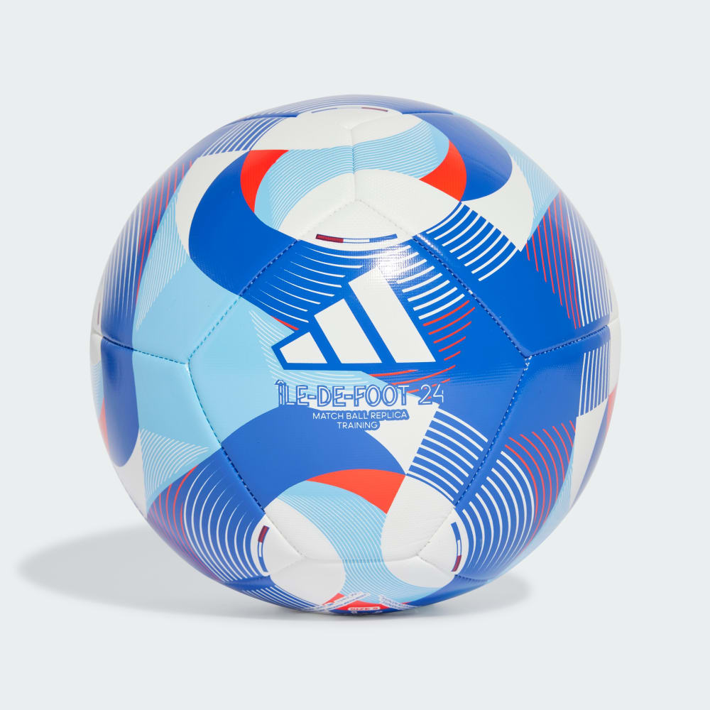 adidas Île-De-Foot 24 Trainingsball - Weiß - Rot