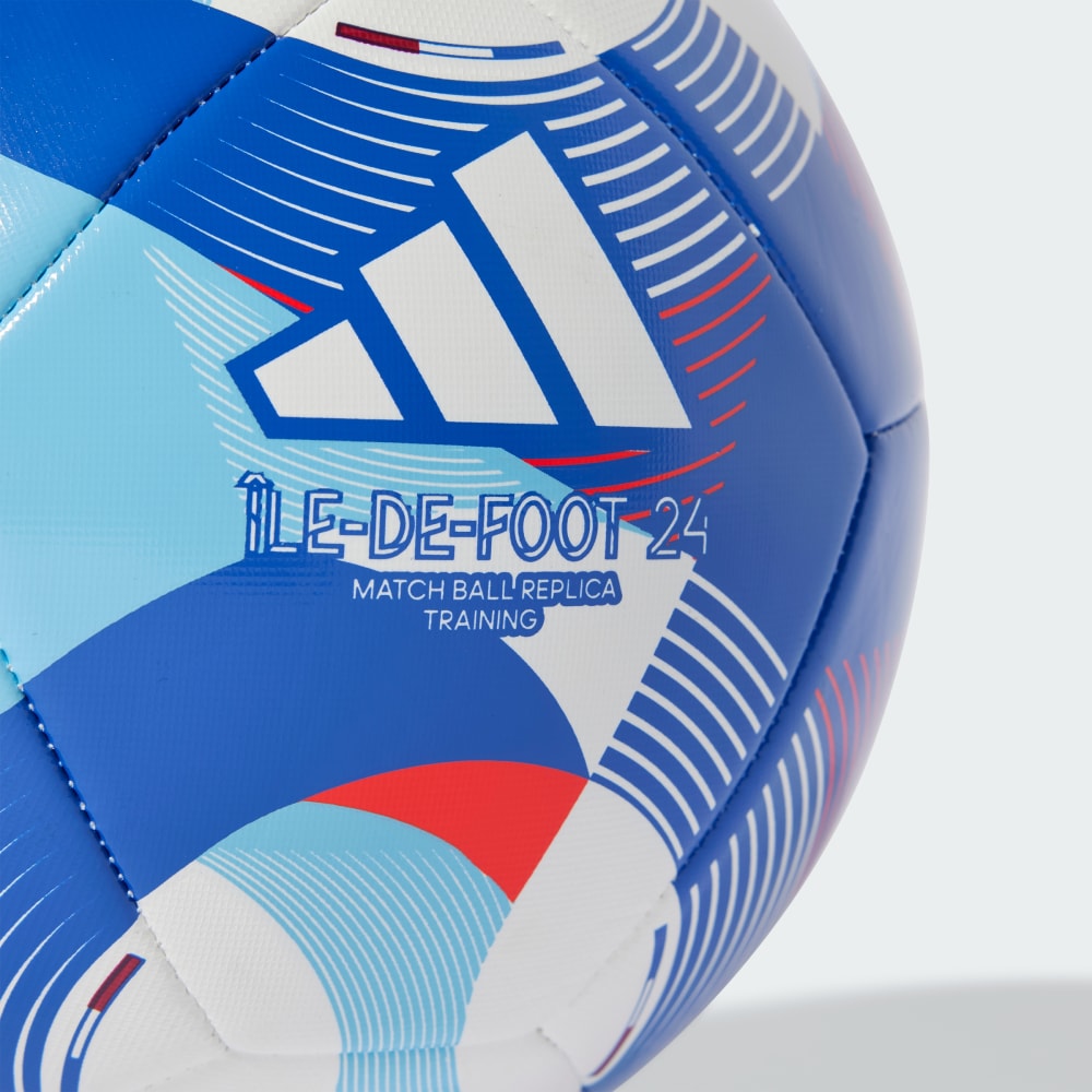 adidas Île-De-Foot 24 Trainingsball - Weiß - Rot