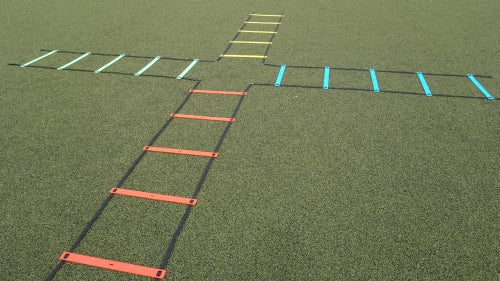 Kreuz-Koordinationsleiter - flach 4x2 m