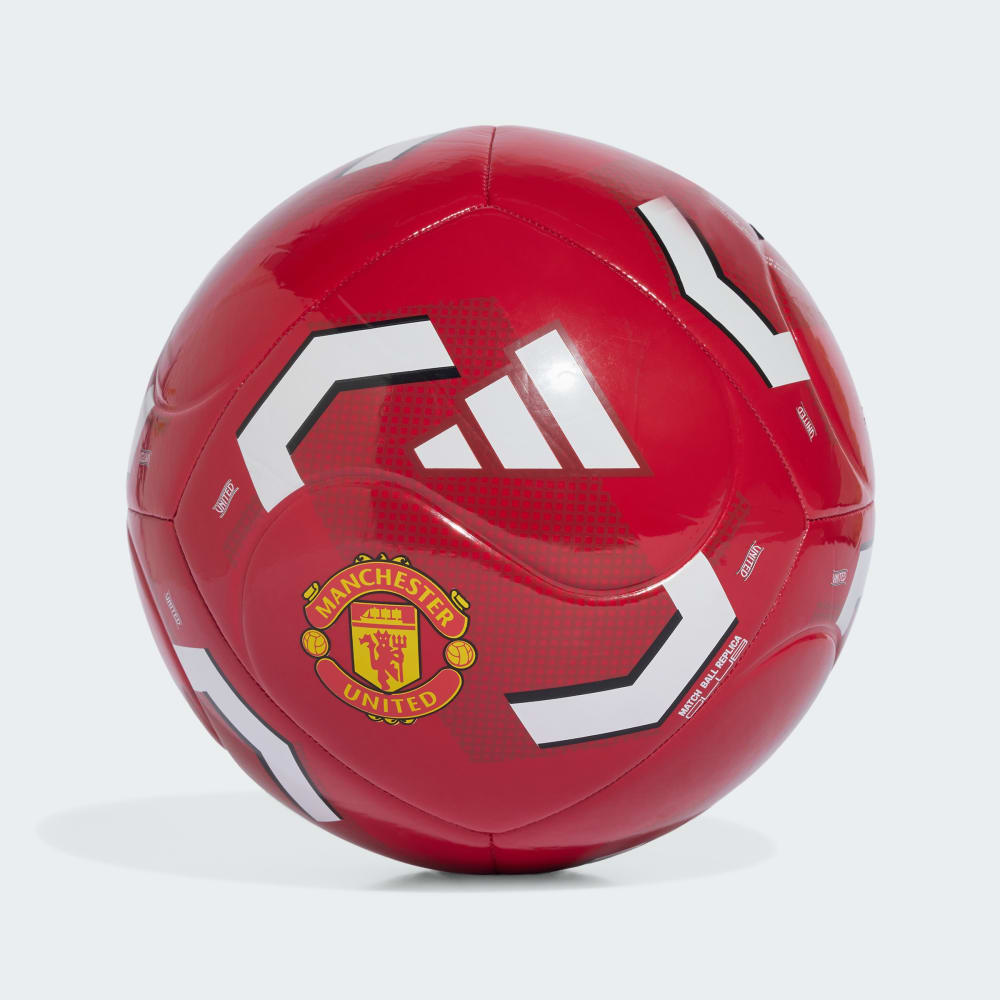 adidas Manchester United Home Club Ball - Rot - Weiß