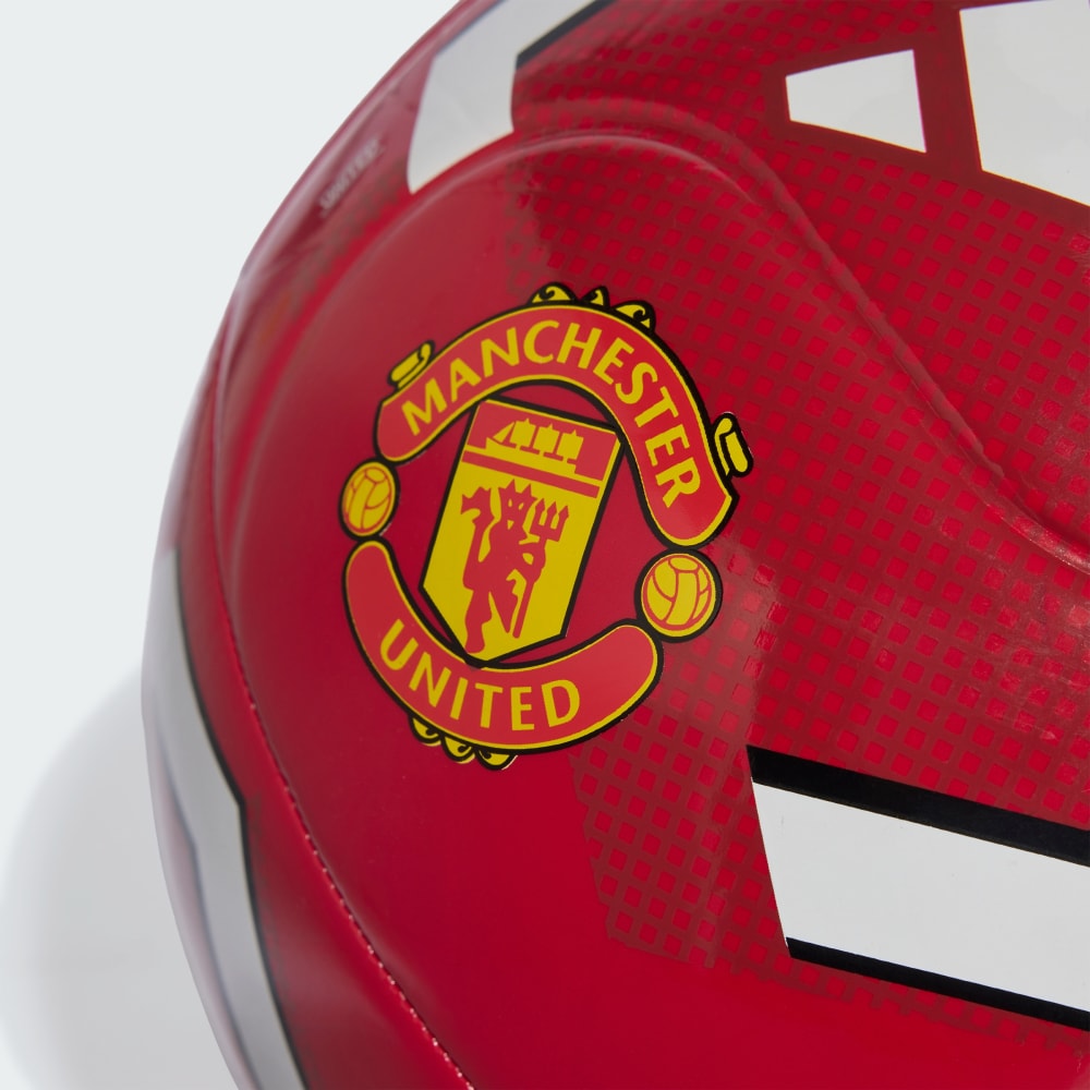 adidas Manchester United Home Club Ball - Rot - Weiß