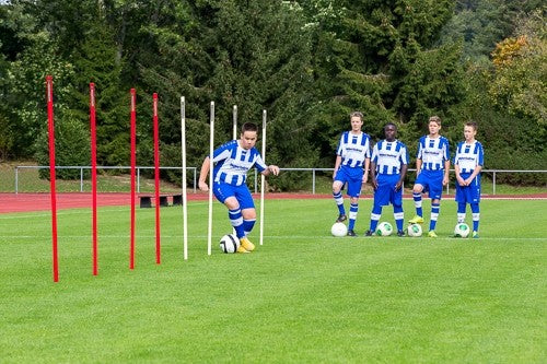 Slalomstange 170 cm (Ø 32 mm, gelb) - einzeln