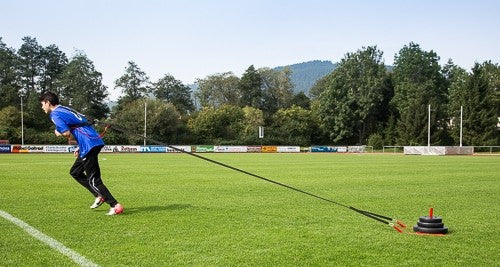 Sprintschlitten - Sprinttraining mit Schnellöffnungsfunktion