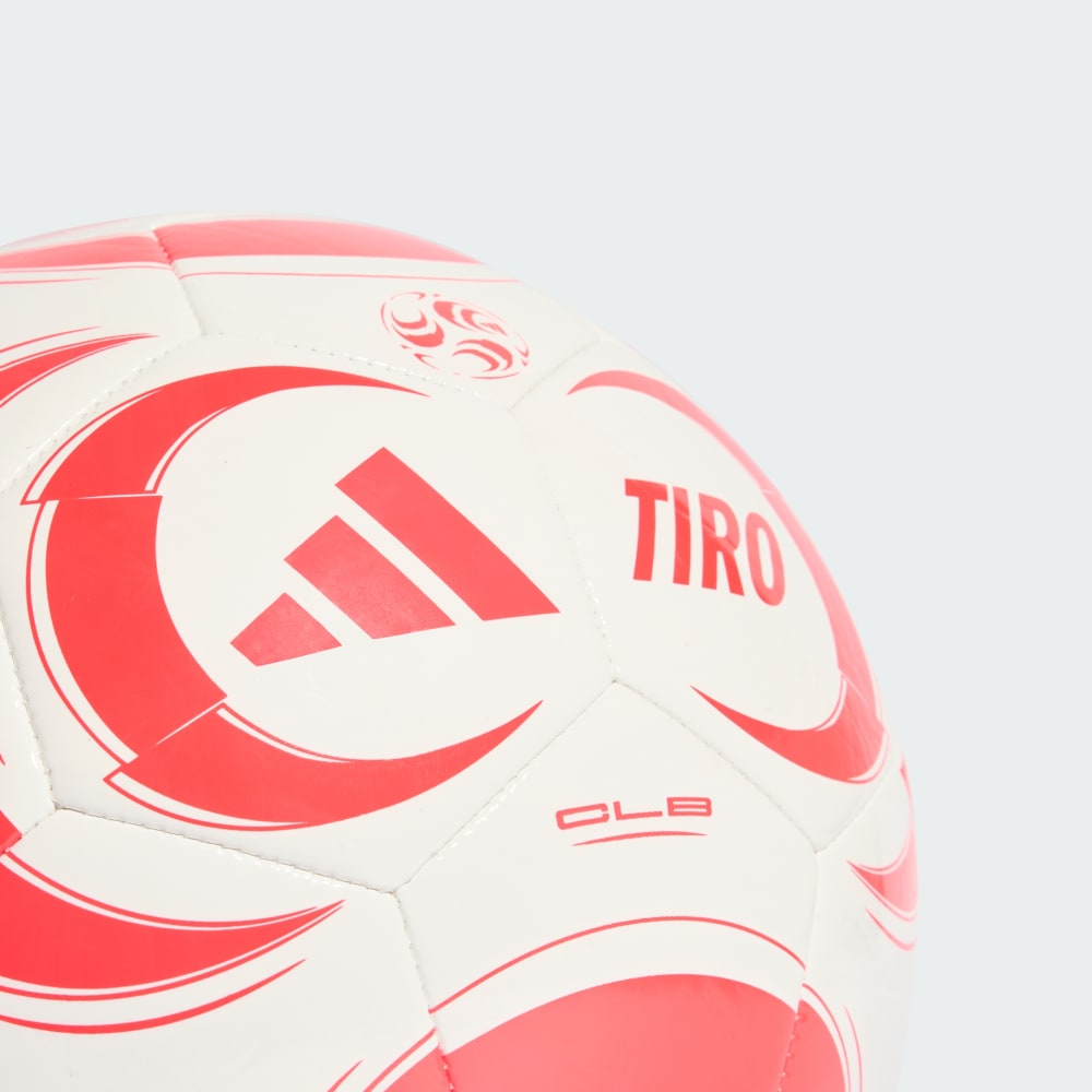 adidas TIRO CLUB BALL - Weiß - Rot