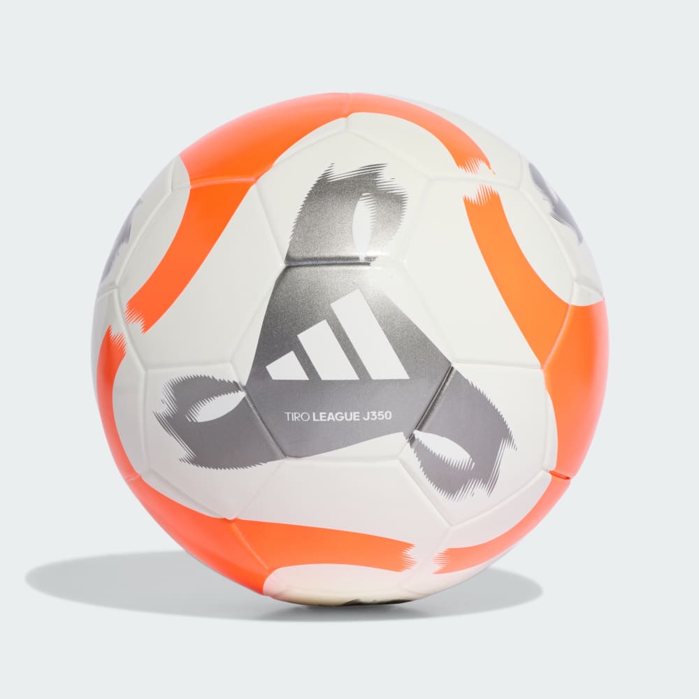 adidas TIRO LEAGUE J350 BALL - Weiß - Grau