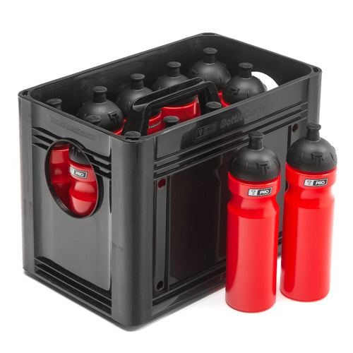 T-PRO BottleCarrier (6 Farben) - Kiste für Trinkflaschen (stapelbar)