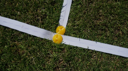 T-PRO Spielfeldmarkierung Flex (5 cm, weiß) - Länge: 100 m