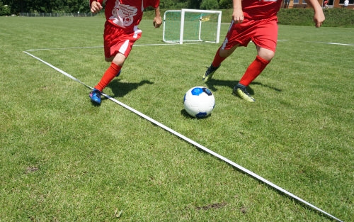 T-PRO Spielfeldmarkierung Flex (5 cm, weiß) - Länge: 100 m