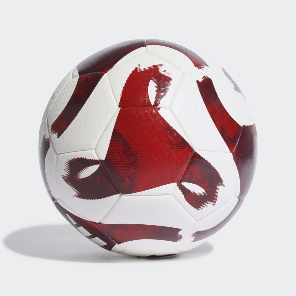 adidas Tiro League Thermally Bonded Ball - Weiß - Rot