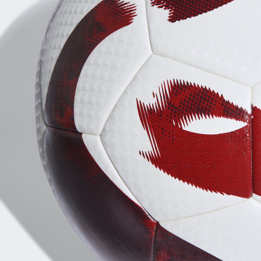 adidas Tiro League Thermally Bonded Ball - Weiß - Rot