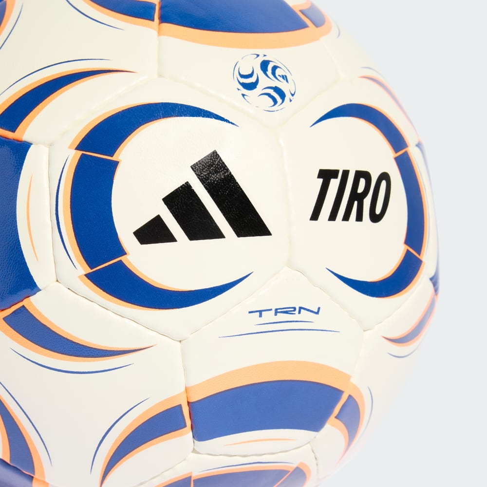 adidas Tiro Trainingsball - Weiß - Blau