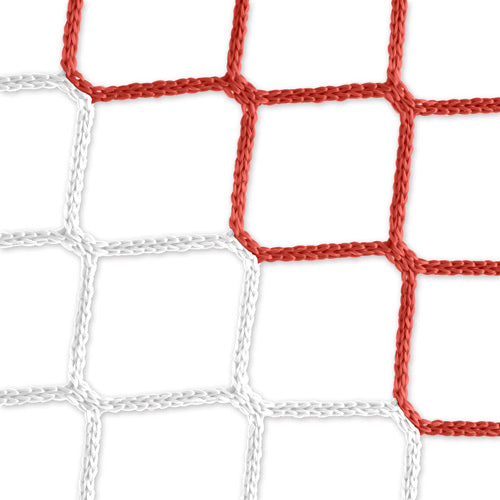 Tornetz (rot-weiß) - 5 x 2 m, 4 mm PP, 90/200 cm