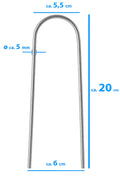 U-Hering (Metall) - 20 cm