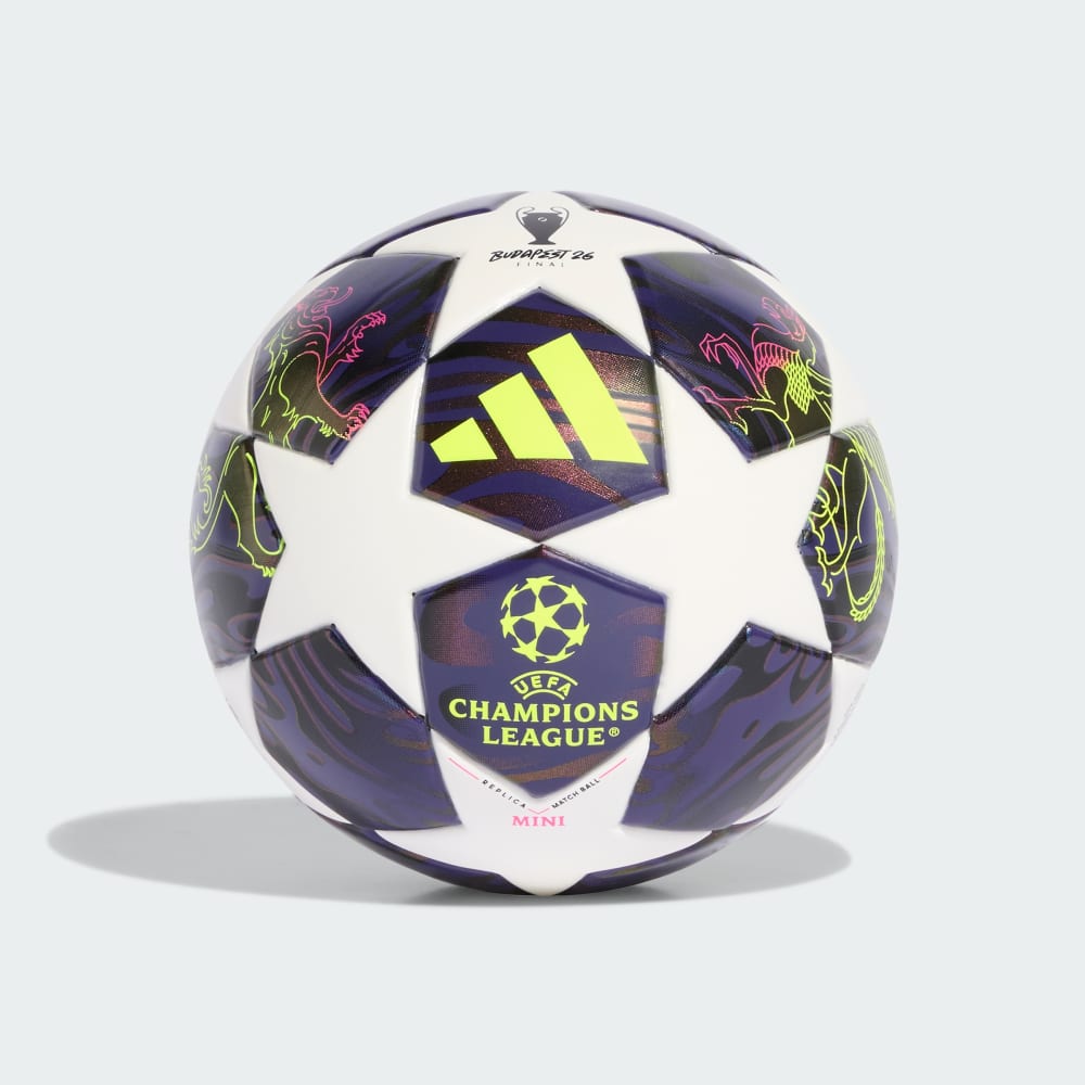 adidas UEFA CHAMPIONS LEAGUE FINAL MINIBALL - Lila - Weiß
