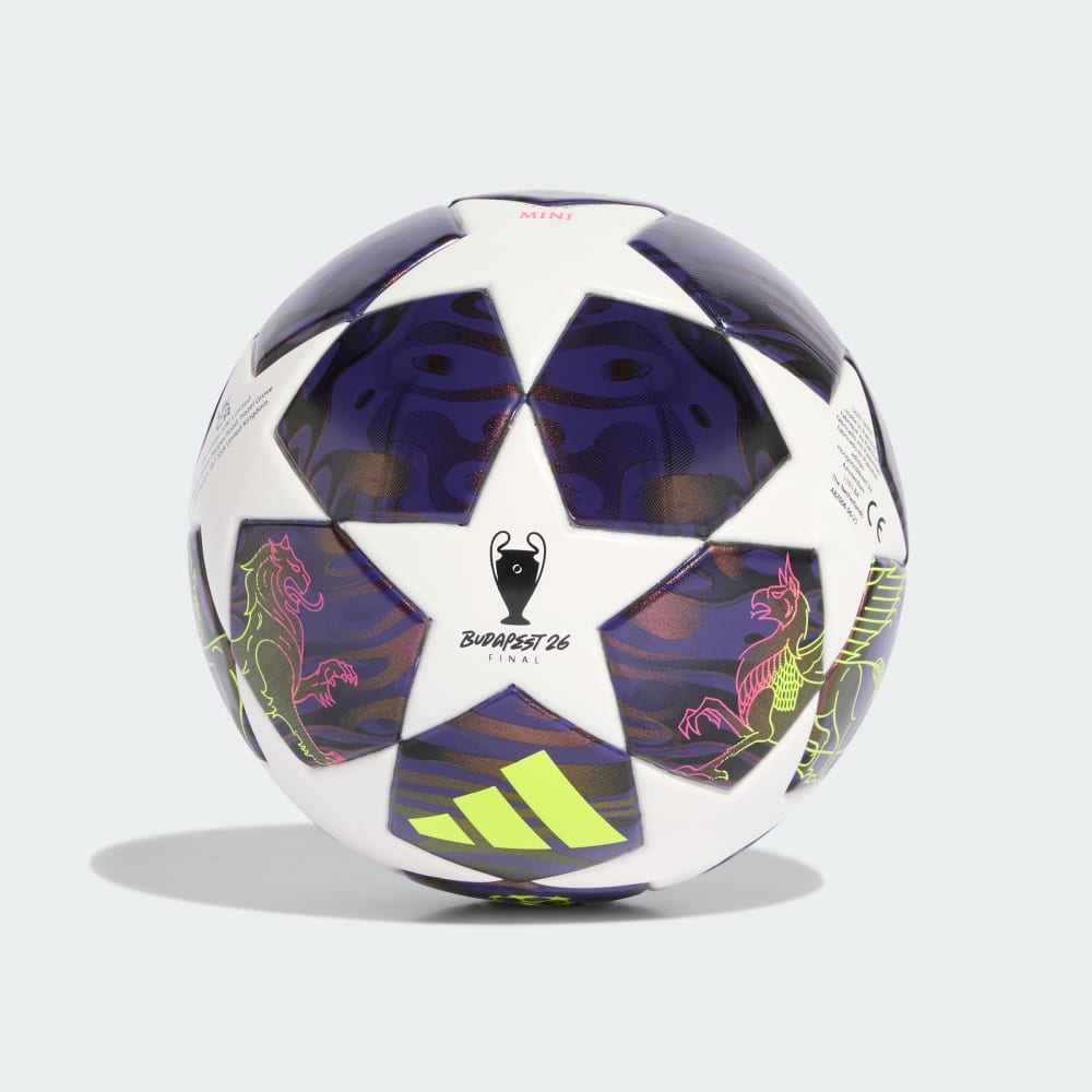 adidas UEFA CHAMPIONS LEAGUE FINAL MINIBALL - Lila - Weiß