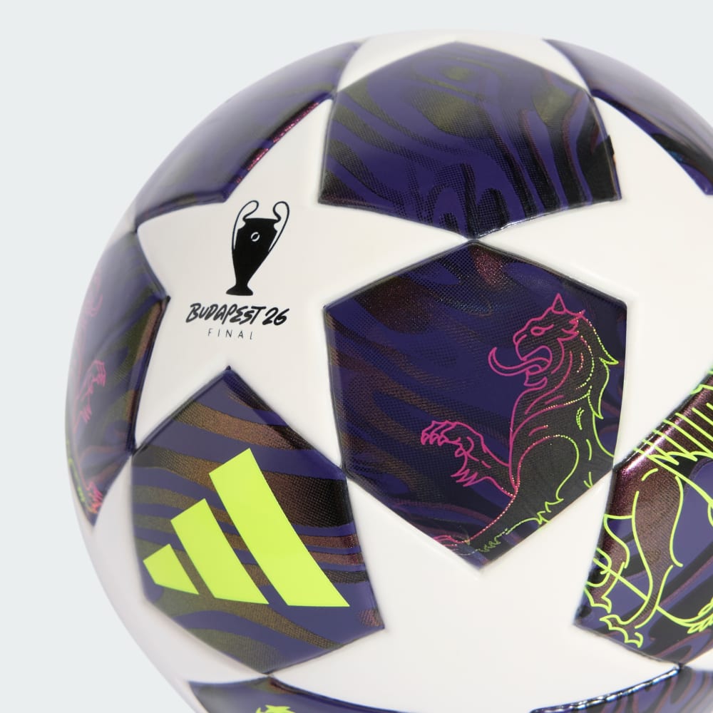 adidas UEFA CHAMPIONS LEAGUE FINAL MINIBALL - Lila - Weiß