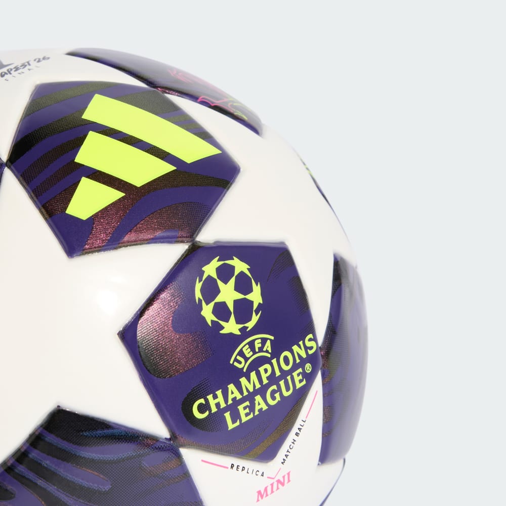 adidas UEFA CHAMPIONS LEAGUE FINAL MINIBALL - Lila - Weiß