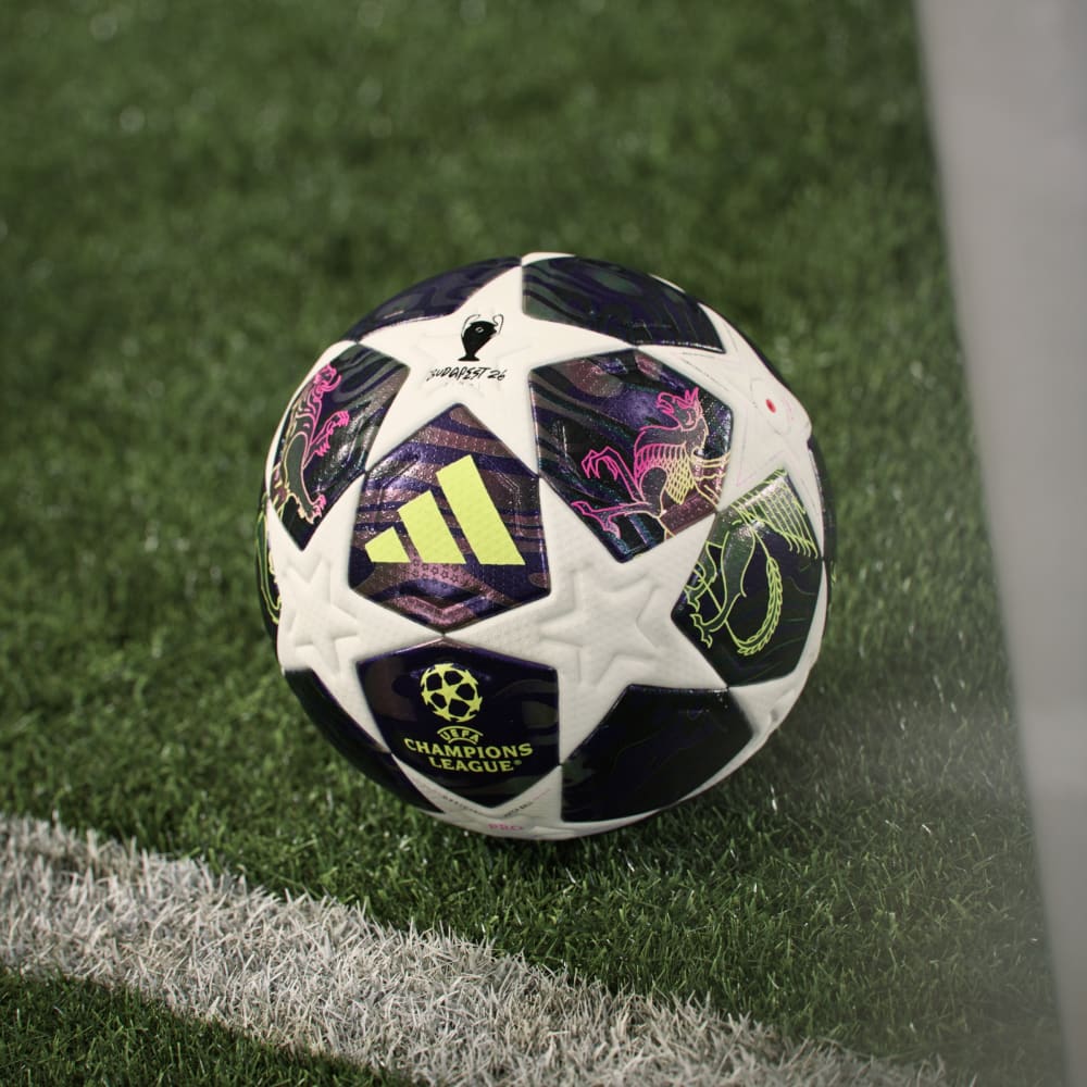 adidas UEFA CHAMPIONS LEAGUE FINAL PRO BALL - Lila - Weiß