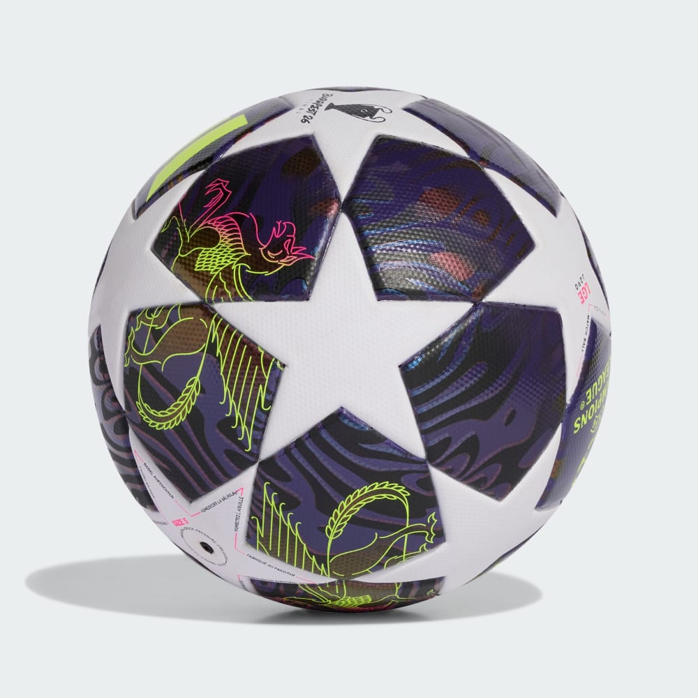 adidas UEFA Champions League Final League J290 Ball - Lila - Weiß