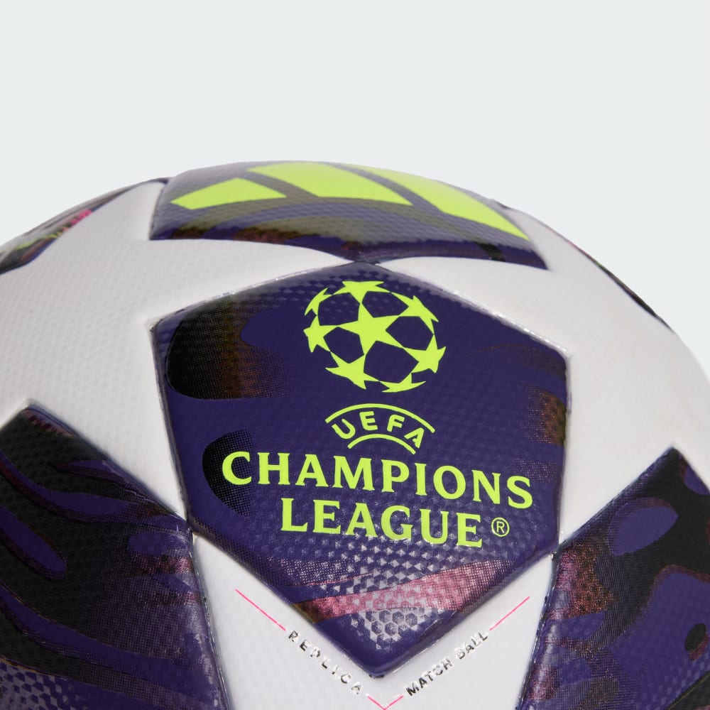 adidas UEFA Champions League Final League J290 Ball - Lila - Weiß