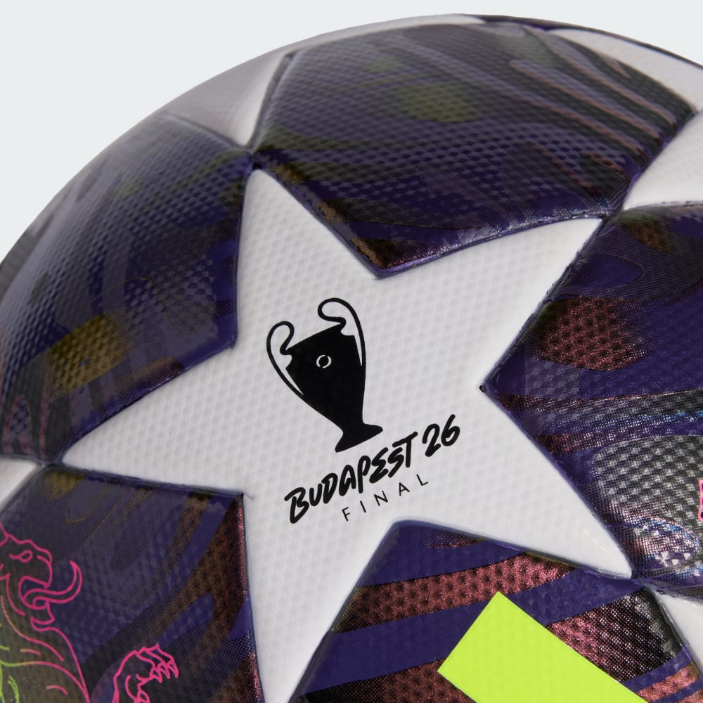 adidas UEFA Champions League Final League J290 Ball - Lila - Weiß