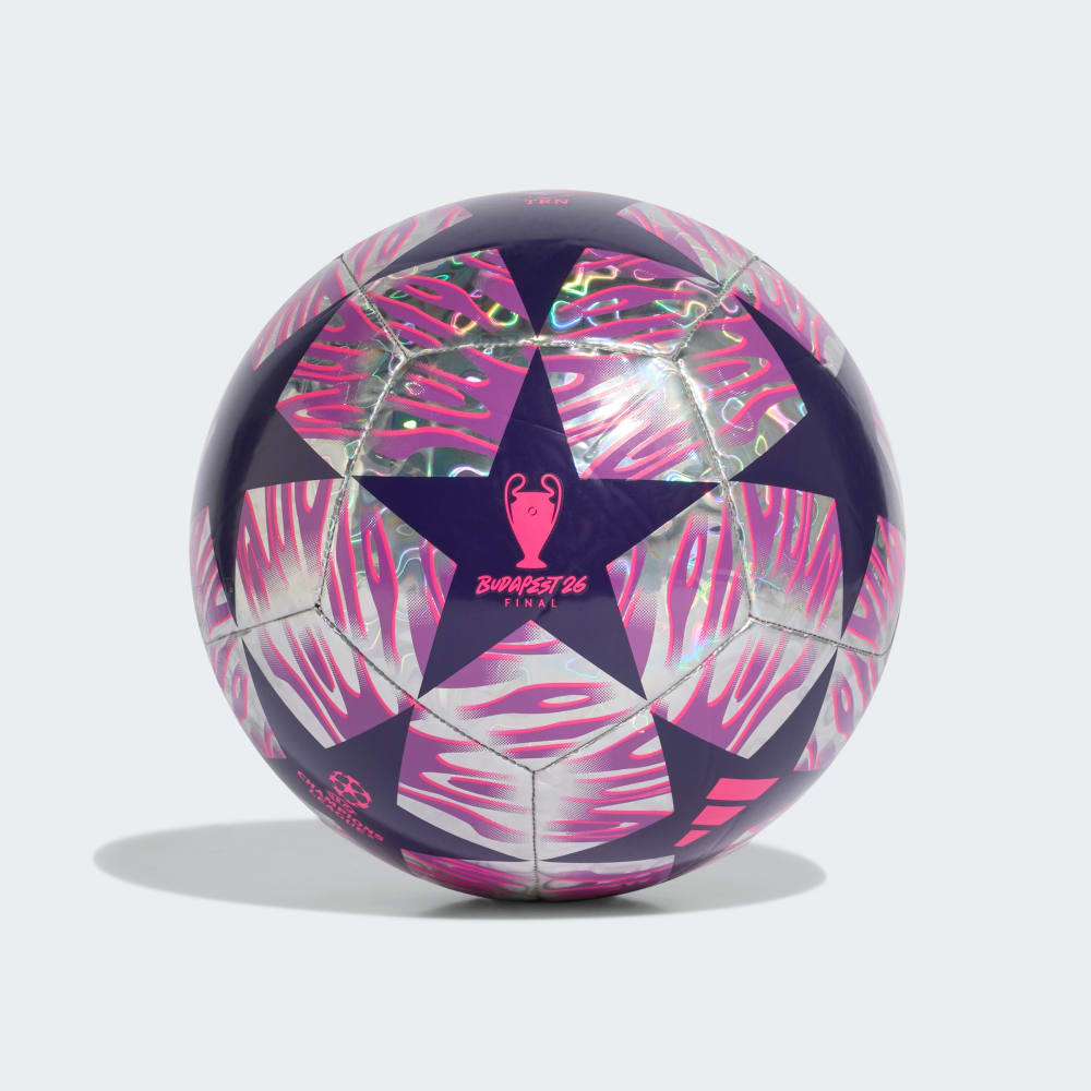adidas UEFA Champions League Final Training Foil Ball - Bunt - Lila