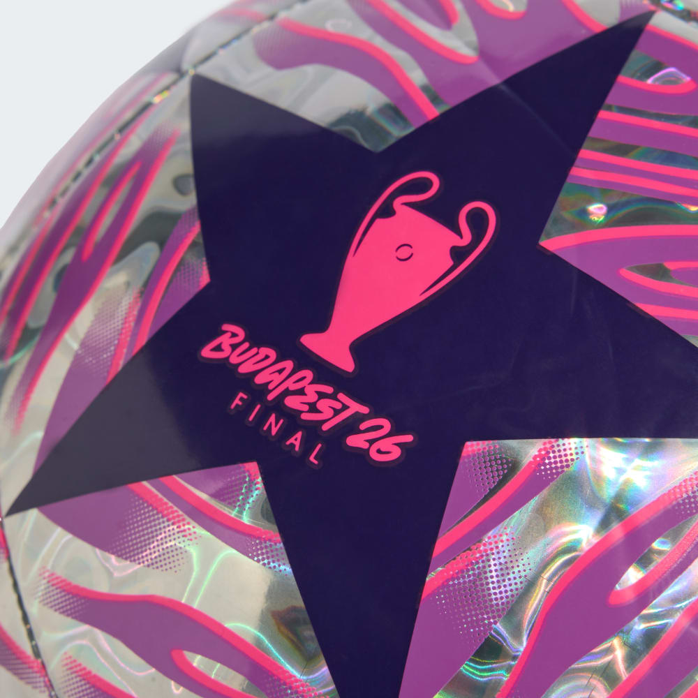 adidas UEFA Champions League Final Training Foil Ball - Bunt - Lila