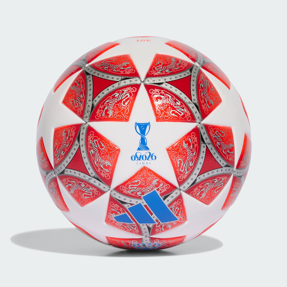 adidas UEFA WOMENS CHAMPIONS LEAGUE LEAGUE BALL - Weiß - Rot