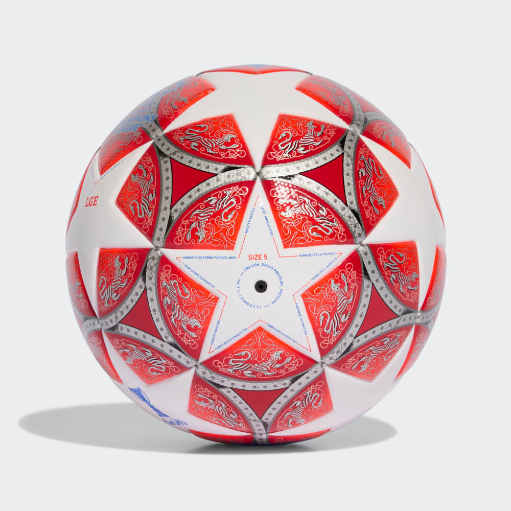 adidas UEFA WOMENS CHAMPIONS LEAGUE LEAGUE BALL - Weiß - Rot