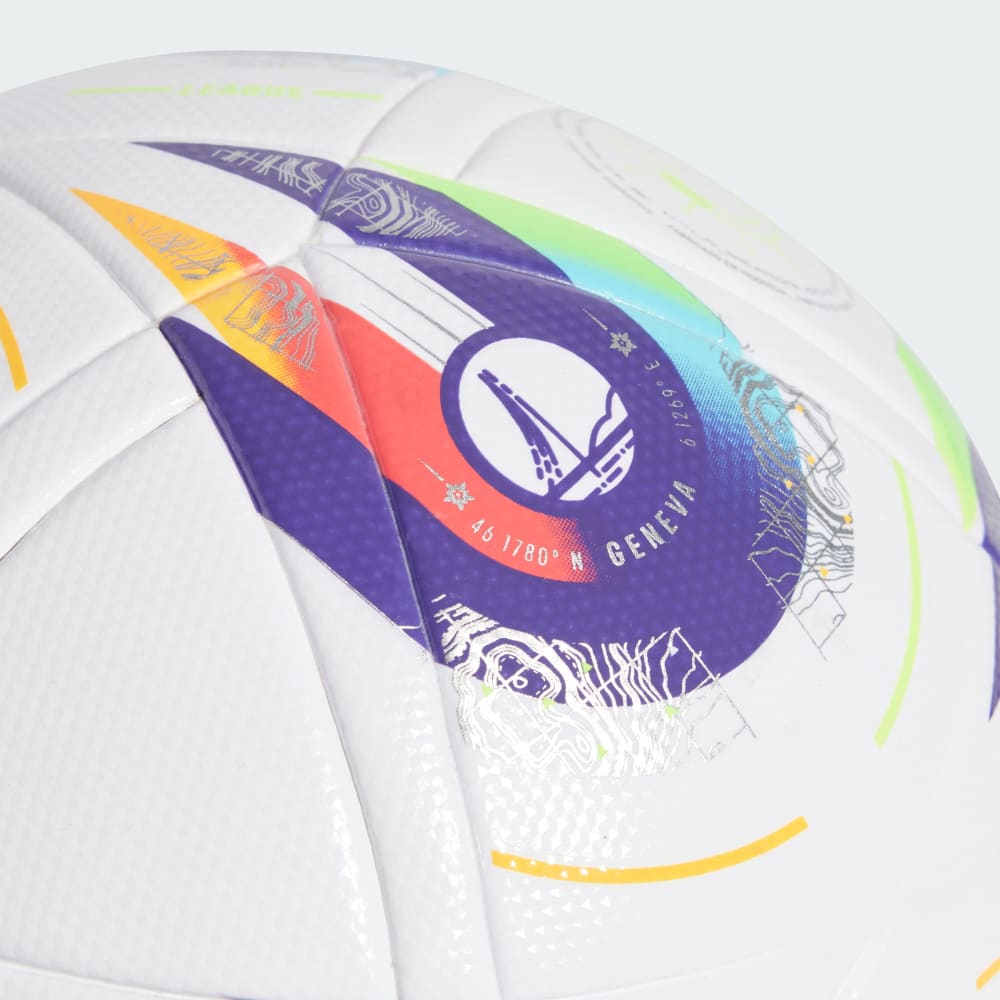 adidas Women's Euro25 LGE Ball - Weiß - Bunt