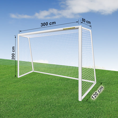 Aluminium Fußballtor (Kleinfeldtor) - 3 x 2 m