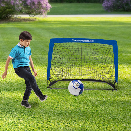 Fussball - Pop-Up-Tor (eckig) - 1,20 x 0,90 m