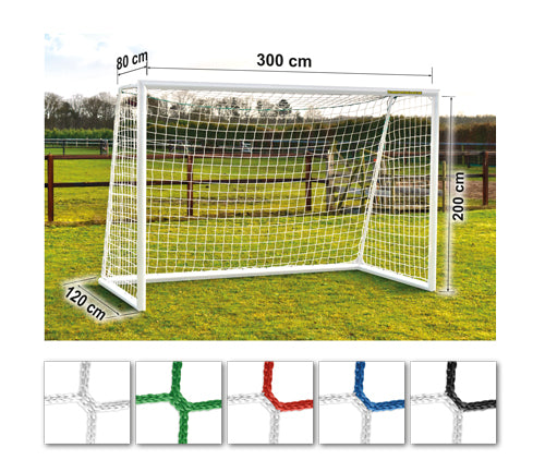 Aluminium Fußballtor (Kleinfeldtor) - 3 x 2 m