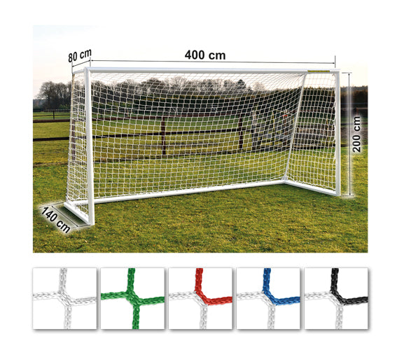 Aluminium Fußballtor (Kleinfeldtor) - 4 x 2 m