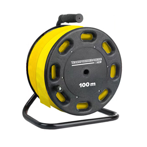 T-PRO Spielfeldmarkierung Flex (5 cm, gelb) - Länge: 100 m