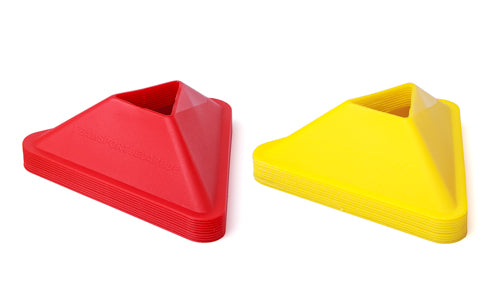 Hütchen in Pfeilform (2 Farben) - 10er Set