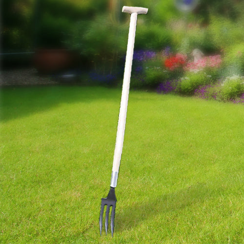 Rasenheber - mit Holzstiel 115 cm