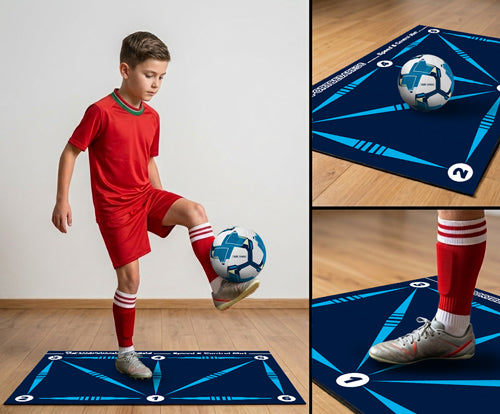 Fußball Speed & Control Mat - Maße: 60x90 cm