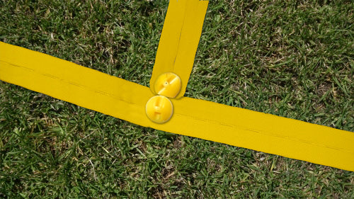T-PRO Spielfeldmarkierung Flex (5 cm, gelb) - Länge: 100 m
