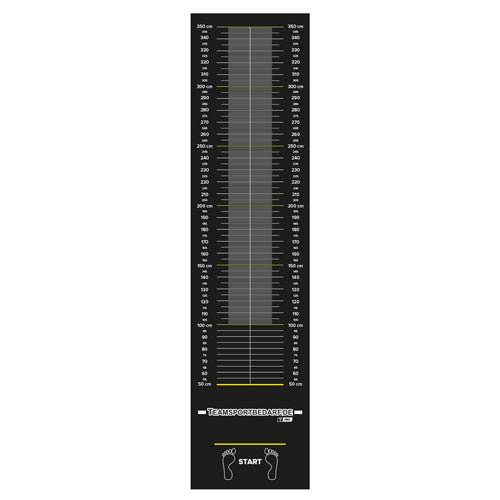 T-PRO Weitsprungmatte - Sprungweite: bis 350 cm