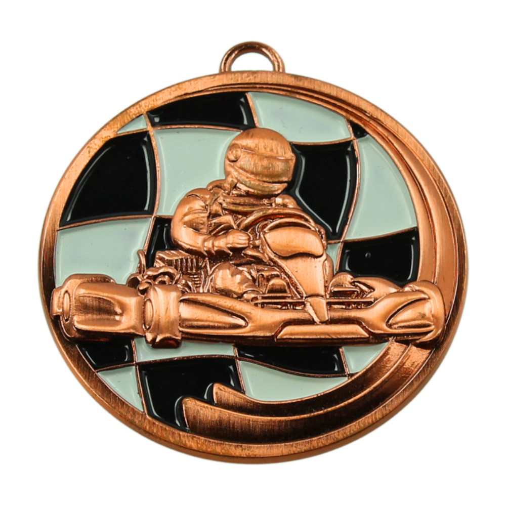 MEDAL KART ZAMAC 50MM