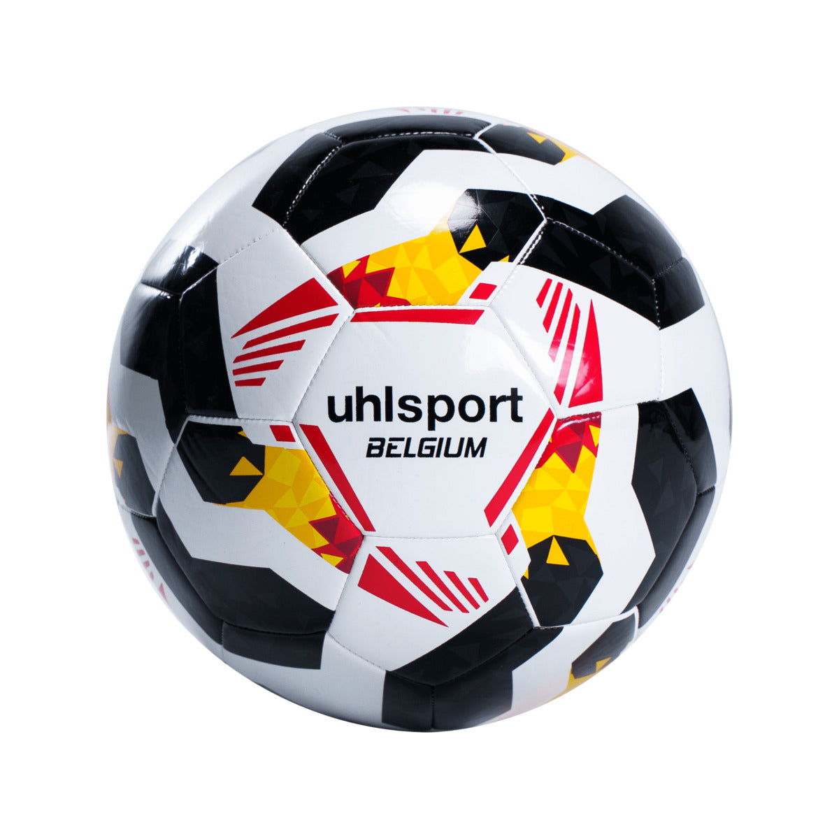 uhlsport Nation Ball Belgien - Schwarz - Weiß