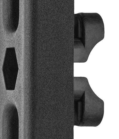 Netzhalter "H" für Tornetze - Farbe: Schwarz