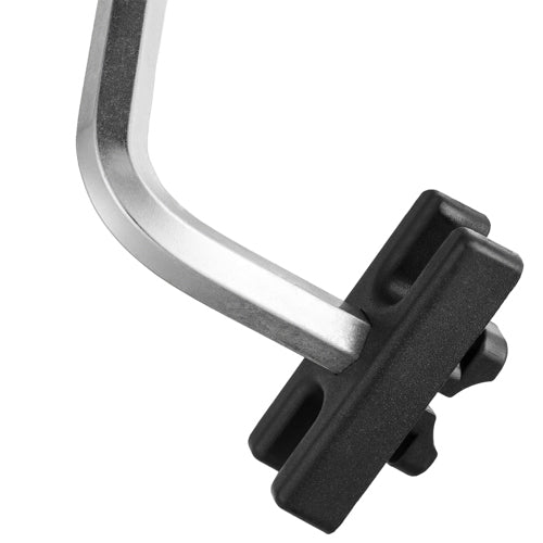 Netzhalter "H" für Tornetze - Farbe: Schwarz