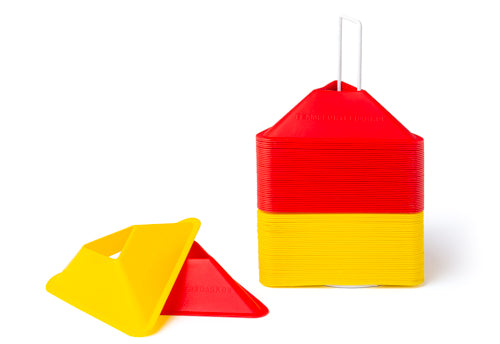 20er Set - Hütchen in Pfeilform