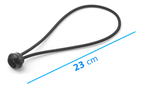 Spanngummi mit Kugel - Länge: 23 cm