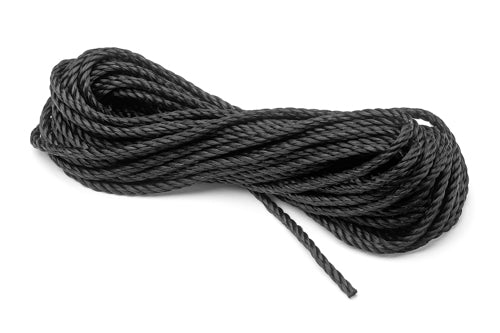 Spannleine (schwarz) für Tornetze - 2 Varianten