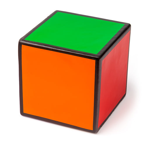 Trainingswürfel für Parteispiele (15x15 cm) - 6 Farben