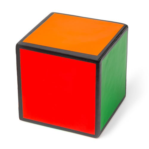 Trainingswürfel für Parteispiele (15x15 cm) - 6 Farben