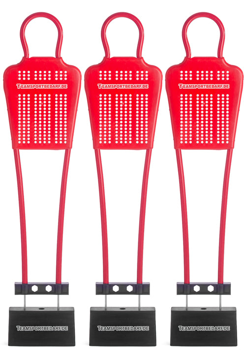 Freistoß-Trainingsdummy (Kinder) 120 cm - Farbe: Rot